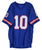 Fran Tarkenton New York Giants Signed Autographed Blue #10 Custom Jersey PAAS COA