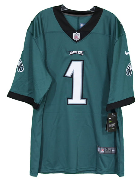 Jalen Hurts Philadelphia Eagles Signed Autographed Green #1 Jersey