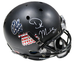 DK Metcalf Ole Miss Rebels Signed Autographed Full Size Replica Helmet JSA COA Sticker Hologram Only