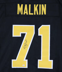 Evgeni Malkin Pittsburgh Penguins Signed Autographed Black #71 Custom Jersey PAAS COA