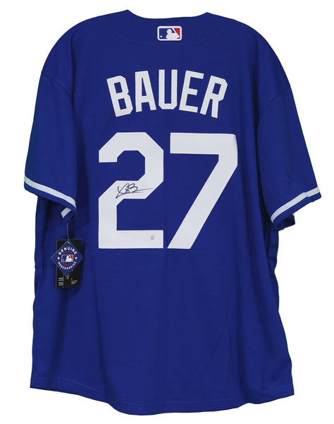 Trevor Bauer Signed Los Angeles Dodgers Jersey PSA DNA Coa