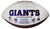 D.J. Fluker, Travis Rudolph and 2 Other New York Giants Signed Autographed White Panel Logo Football