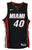 Udonis Haslem Miami Heat Black #40 Nike Jersey