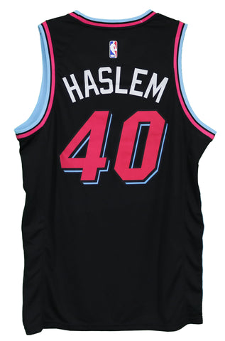 Udonis Haslem Miami Heat Black #40 Nike City Edition Jersey