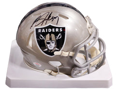 Bo Jackson Oakland Raiders Signed Autographed Flash Speed Mini Helmet PAAS COA