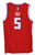 De'Aaron Fox Sacramento Kings Red #5 Nike Jersey Size 52
