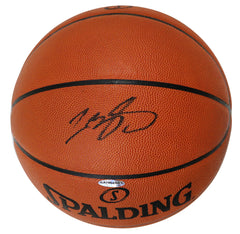 Lebron James Cleveland Cavaliers Signed Autographed Spalding Basketball Upper Deck UDA COA