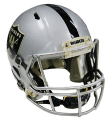 Oakland Raiders Full Size Used Custom Football Helmet