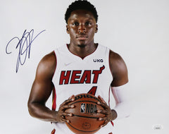 Victor Oladipo Miami Heat Signed Autographed 11" x 14" Photo JSA COA