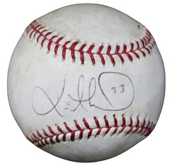 Kevin Millwood Atlanta Braves Signed Autographed Rawlings Official Major League Game Used Baseball with Display Holder