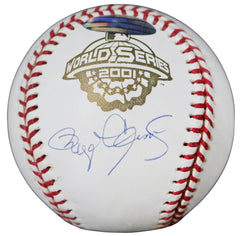 Roger Clemens New York Yankees Signed Autographed 2001 World Series Official Baseball MLB and Steiner Authentication with Display Holder