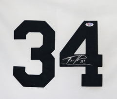 Felix Hernandez Seattle Mariners Signed Autographed White #34 Jersey PSA COA