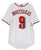 Mike Moustakas Cincinnati Reds Signed Autographed White #9 Jersey JSA COA