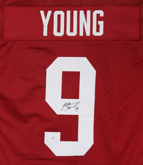 Bryce Young Alabama Crimson Tide Signed Autographed Red #9 Custom Jersey PAAS COA