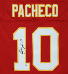 Isiah Pacheco Kansas City Chiefs Signed Autographed Red #10 Custom Jersey PAAS COA