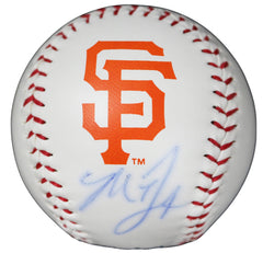 Madison Bumgarner San Francisco Giants Signed Autographed Rawlings Official Major League Logo Baseball Authenticated Ink COA with Display Holder - SIGNATURE FADED