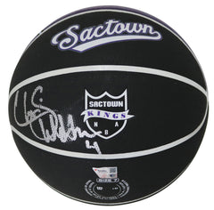 Chris Webber Sacramento Kings Signed Autographed Wilson City Edition Basketball Fanatics Certification