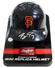 Buster Posey San Francisco Giants Signed Autographed Mini Batting Helmet PAAS COA