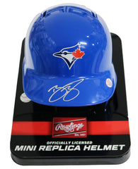 Bo Bichette Toronto Blue Jays Signed Autographed Mini Batting Helmet PAAS COA