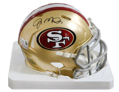 Joe Montana San Francisco 49ers Signed Autographed Speed Mini Helmet Fanatics Certification