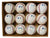 One Dozen Rawlings Official Major League Used MLB Baseballs - Average Condition Box #2