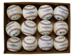 One Dozen Rawlings Official Major League Used MLB Baseballs - Average Condition Box #3