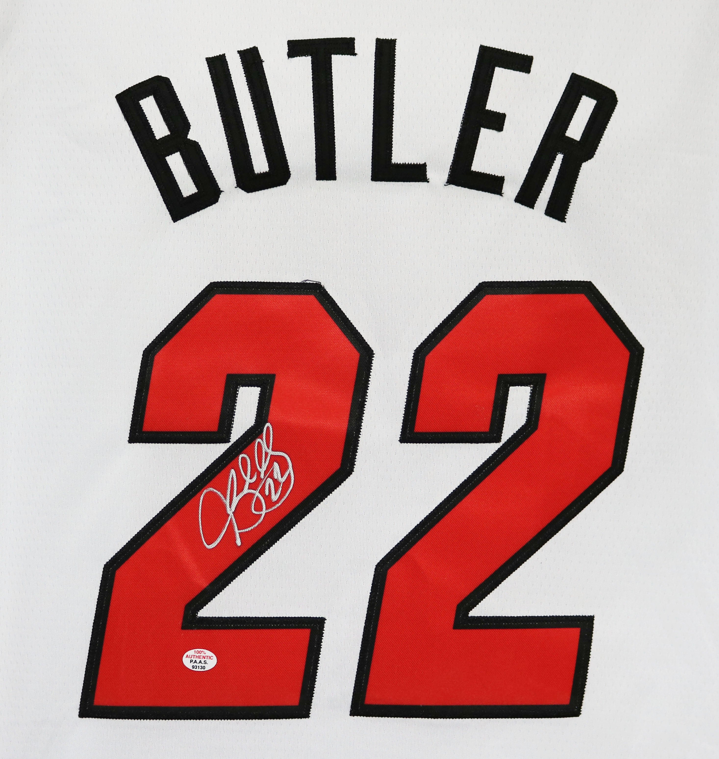 Jimmy Butler Miami Heat Signed Autographed White #22 Jersey