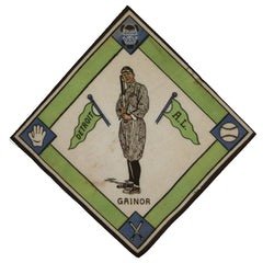 Del Gainor Detroit Tigers 1914 B18 Felt Blanket