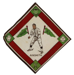 Eddie Ainsmith Washington Senators 1914 B18 Felt Blanket