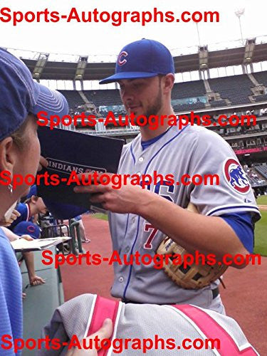 Kris Bryant Autographed/Signed Chicago Cubs 8x10 Photo BAS 26887