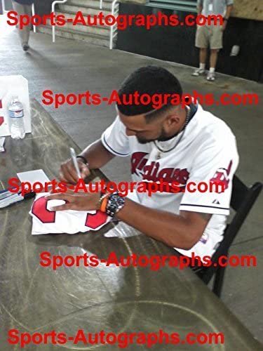 Danny Salazar Cleveland Indians Signed Autographed White #31 Jersey –