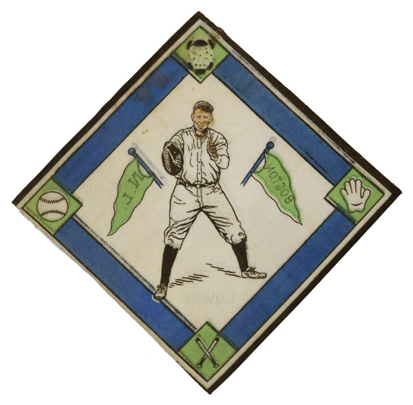 Hank Gowdy Boston Braves 1914 B18 Felt Blanket