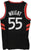 Delon Wright Toronto Raptors Signed Autographed Black #55 Custom Jersey JSA COA