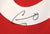 C.J. Miles Toronto Raptors Signed Autographed Red #0 Custom Jersey JSA COA