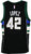 Robin Lopez Milwaukee Bucks Signed Autographed Black #42 Jersey JSA COA