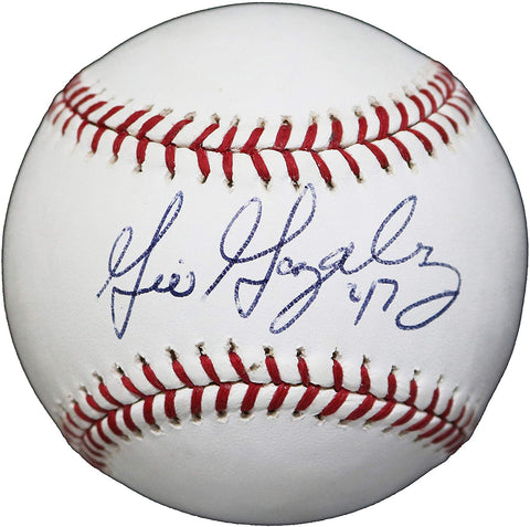 Gio Gonzalez Washington Nationals Signed Autographed Rawlings Official Major League Baseball JSA COA with Display Holder