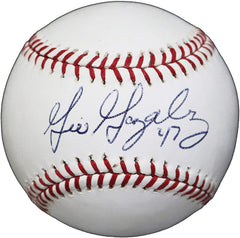 Gio Gonzalez Washington Nationals Signed Autographed Rawlings Official Major League Baseball JSA COA with Display Holder