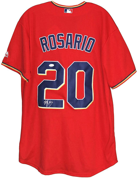 Eddie Rosario Autographed TwinsFest 2020 Jersey