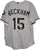 Gordon Beckham Chicago White Sox Signed Autographed Gray #15 Jersey JSA COA