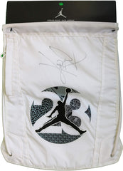 Kyrie Irving Dallas Mavericks Signed Autographed Jordan Drawstring Sling Bag JSA COA