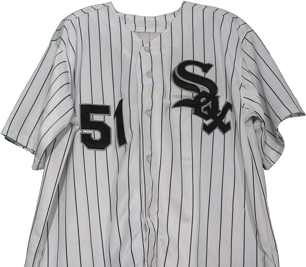 Alex Rios Chicago White Sox Signed Autographed Pinstripe Jersey JSA –