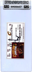 Kyrie Irving Cleveland Cavaliers Cavs Signed Autographed Game Ticket CAS Certified