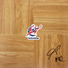 Nene Hilario Washington Wizards Signed Autographed Basketball Floorboard