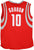 Eric Gordon Houston Rockets Signed Autographed Red #10 Custom Jersey Size M JSA COA