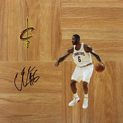 Earl Clark Cleveland Cavaliers Signed Autographed Basketball Floorboard