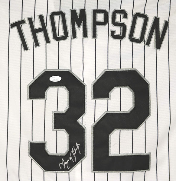 Trayce Thompson Signed Dodgers Jersey (JSA)
