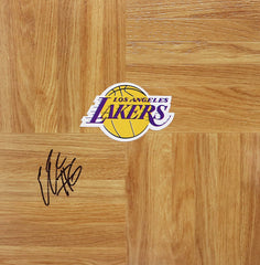 Earl Clark Los Angeles Lakers Signed Autographed Basketball Floorboard