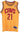 Andrew Bynum Cleveland Cavaliers Signed Autographed Yellow #21 Jersey JSA COA