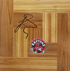 Luis Scola Toronto Raptors Signed Autographed Basketball Floorboard