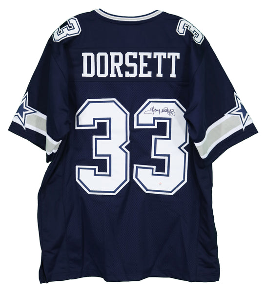 Tony Dorsett Autographed Dallas Cowboys (Blue #33) Custom Jersey - JSA –  Palm Beach Autographs LLC